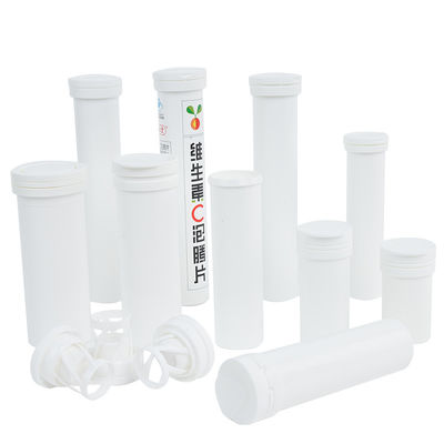 Customized Plastic PP Effervescent Tablet Tube Flip-sealed Pill Bottle for Food