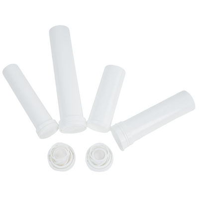Customized Plastic PP Effervescent Tablet Tube Flip-sealed Pill Bottle for Food
