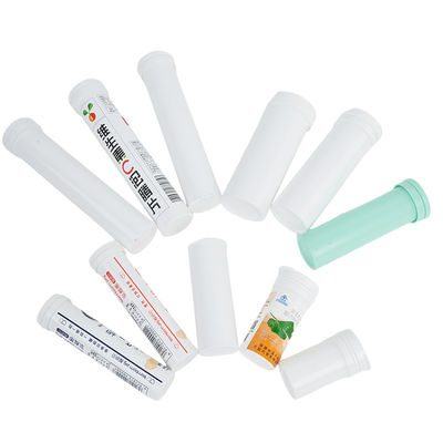 Customized Plastic PP Effervescent Tablet Tube Flip-sealed Pill Bottle for Food