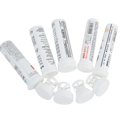 Customized Plastic PP Effervescent Tablet Tube Flip-sealed Pill Bottle for Food