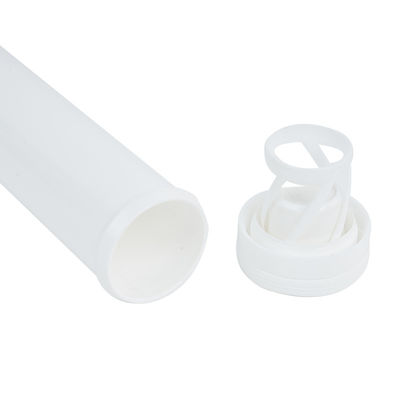 Plastic Packaging Empty Vitamin C Effervescent Tablet Bottle with Desiccant Cover