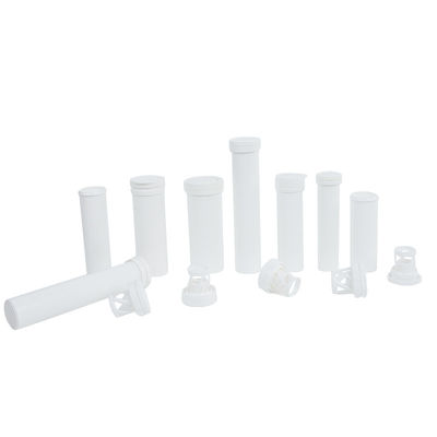 Plastic Packaging Empty Vitamin C Effervescent Tablet Bottle with Desiccant Cover