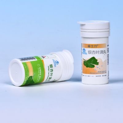 USA Plastic Bottles for Food Grade PP Vc Effervescent Tablets Decal Surface Handling