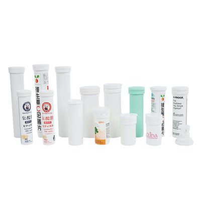 Food Grade PP Effervescent Tablets Tube Bottle with Custom Logo and Private Label at 2024