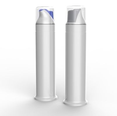 Customized Logo 100ml 110ml PP Airless Pump Tube Bottle For Toothpaste Botol Plastic